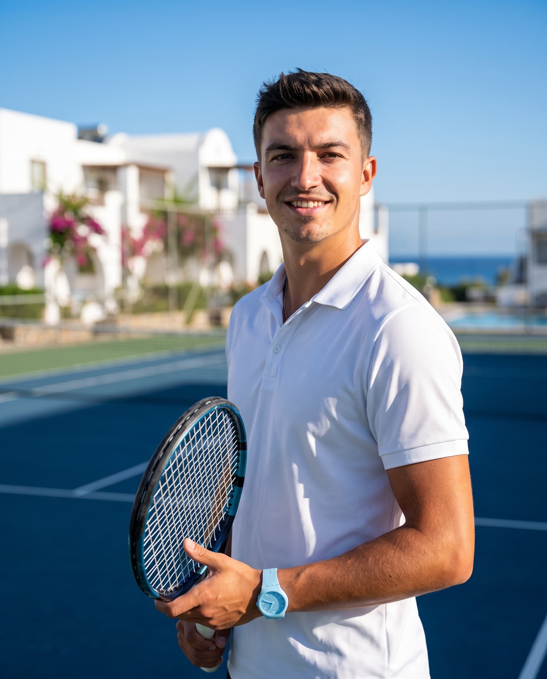 Portrait of Mark Little, head coach at the Belvedere