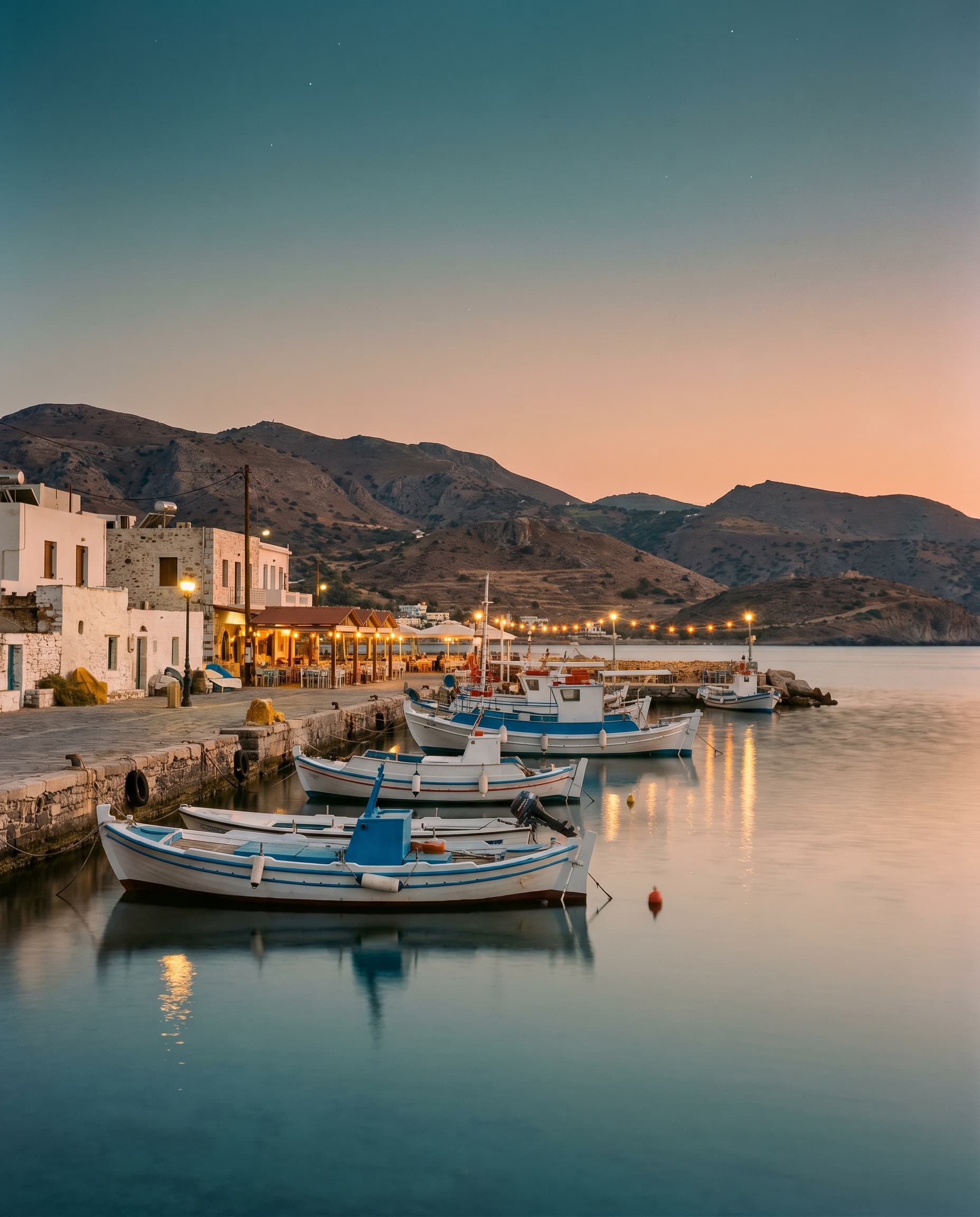 The Harbour — Hersonissos, Crete