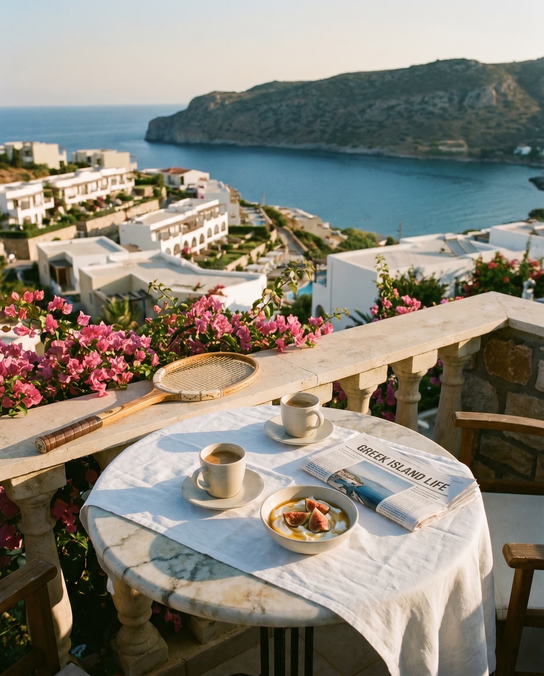 The Suites — Sea view, racquet included